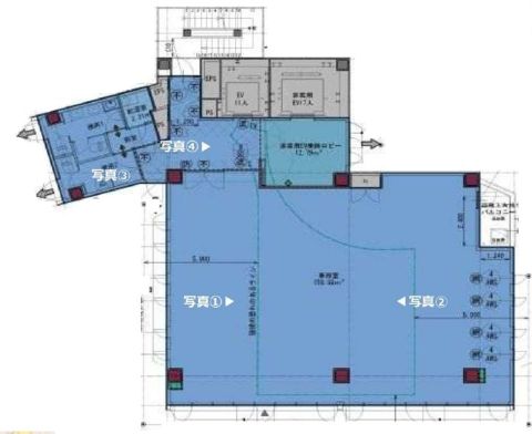 梅田　貸店舗事務